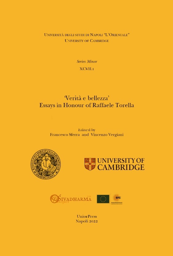 Raffaele Torrella, Verità e bellezza, Napoli, UniorPress, 2022